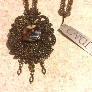 BNWT CAROLE ANTIQUE STYLE STEAM PUNK PENDANT AND/OR BROOCH